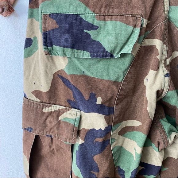 Vintage Military Camo Cargo Pants - Picture 9 of 13